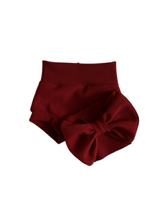 Fall Bummies In Burgundy